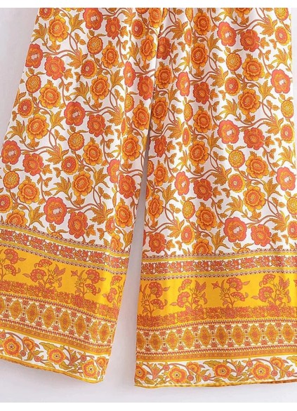 Fashion casual printed pants