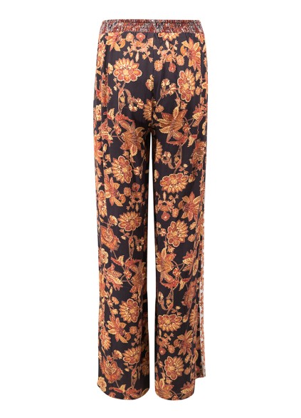 Loose Print Casual Breeze Trousers