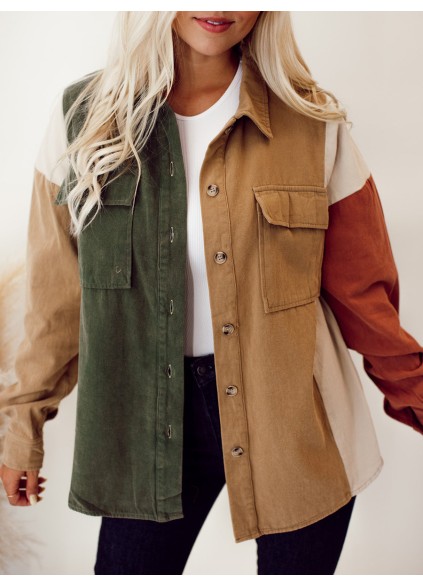 Women's Panel Contrast Pocket Jacket