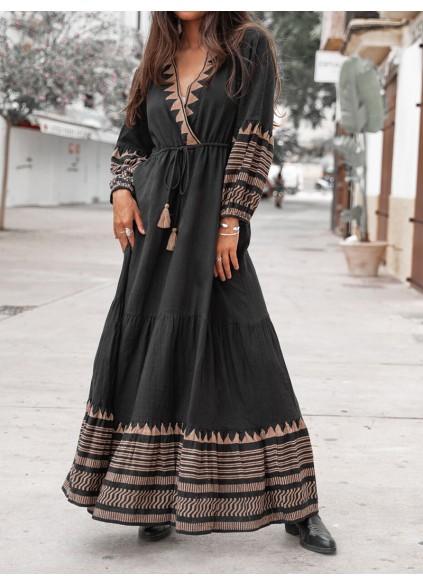 Vacation bohemian dress