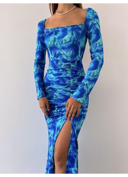 Women Casual Elegant Print Dress