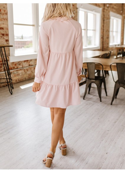 Women Casual Elegant Shirts Dress