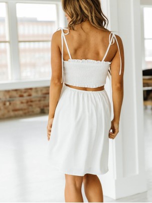 Women Casual Elegant Slip Top Dress