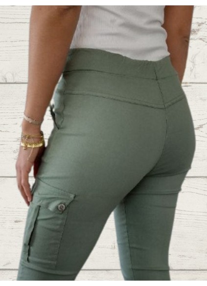 Women's Casual Elastic Rope Trousers