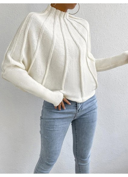 Women's Casual Knitted Sweater Top Coat