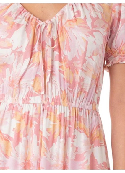 Women's printed casual vacation dress