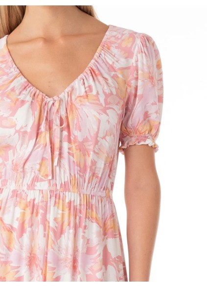 Women's printed casual vacation dress